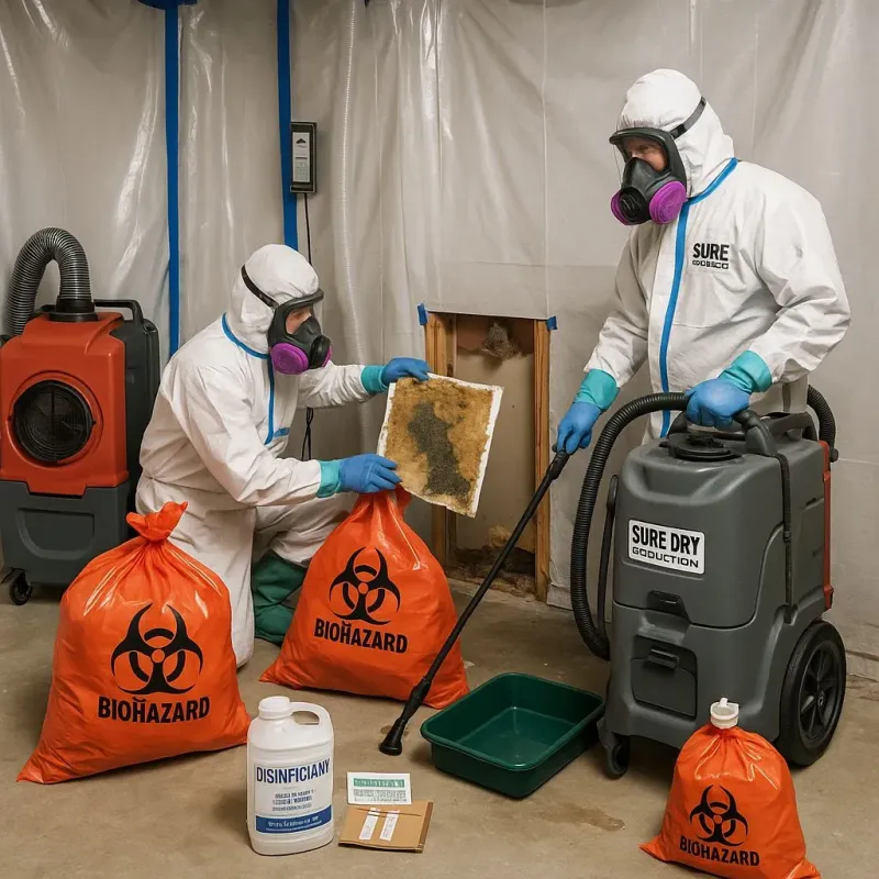 Contaminated Water Handling Protocols process in Brooks County, TX